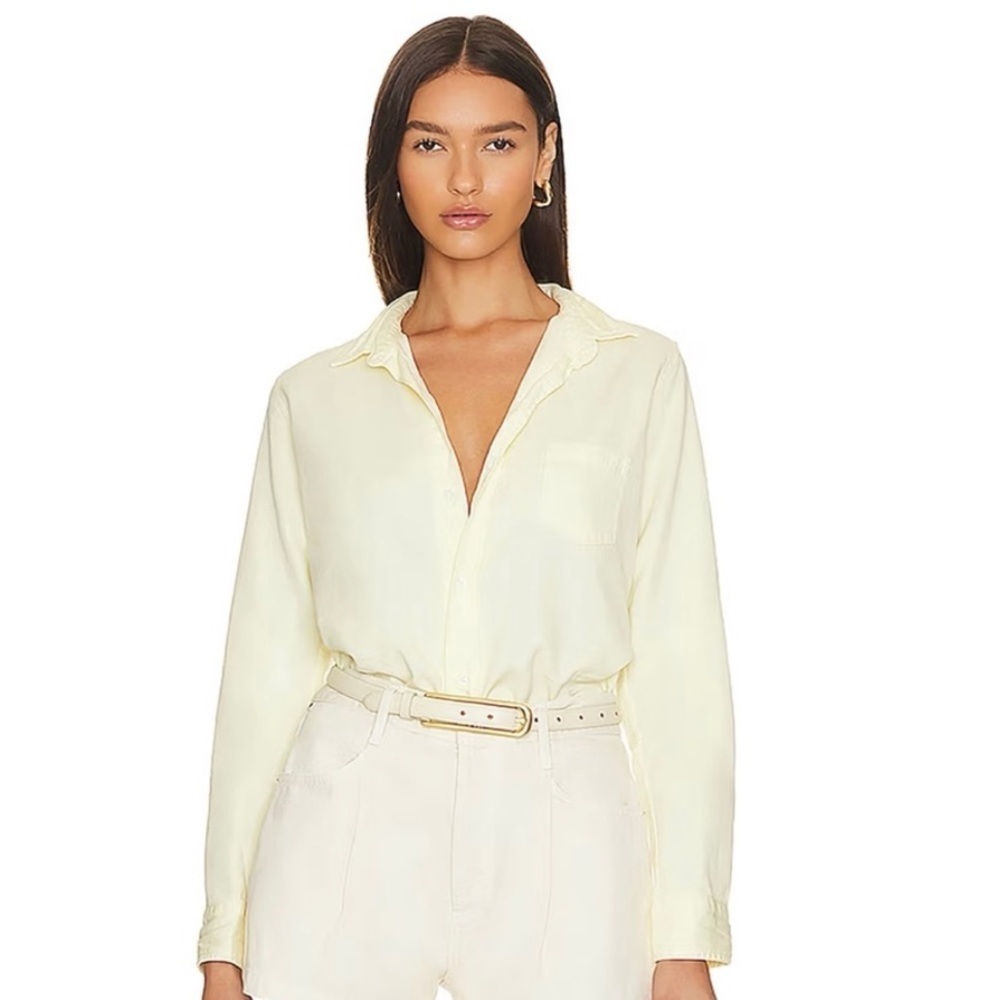 Frank & Eileen Lightweight Cotton Button Up Barry Top - Picture 2 of 9